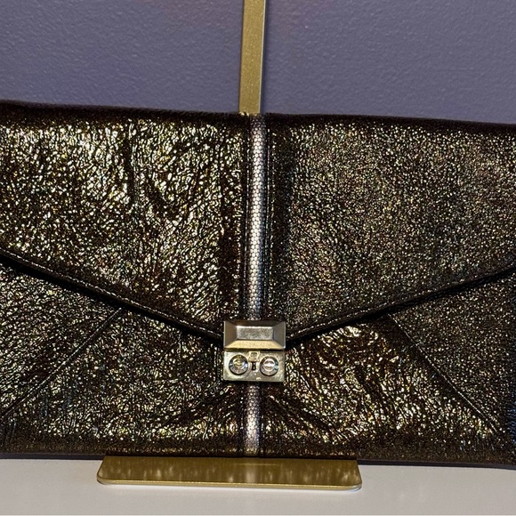 Henri Bendel Bronze Clutch - Picture 3 of 5